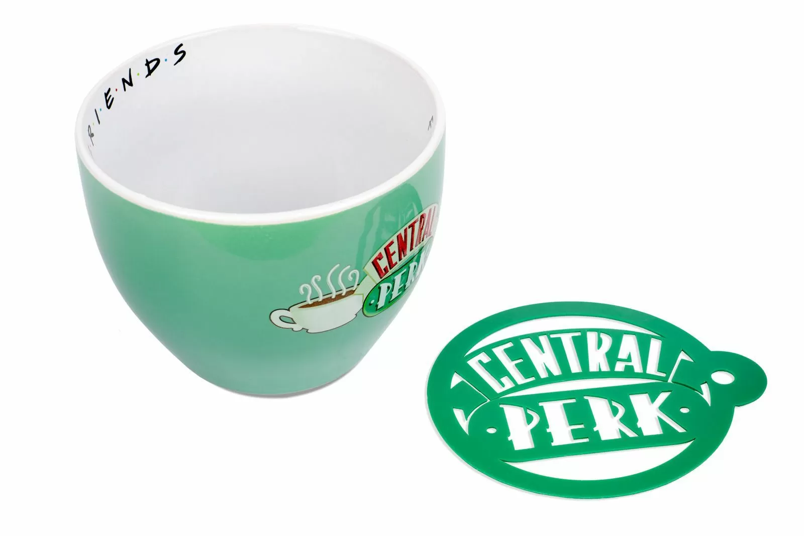 Кружка Friends Central Perk Green. Cappuccino Mug