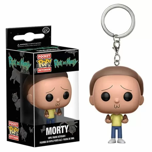 Брелок Funko Pocket POP! Keychain: Rick & Morty: Morty 12919-PDQ
