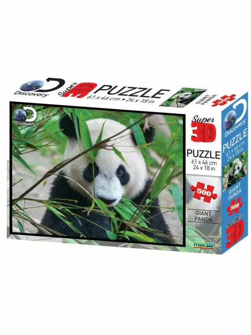 Пазл Super 3D Большая панда, 500 деталей (10071)