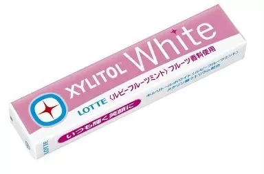 Жевательная резинка Xylitol Gum White Fruit Mint