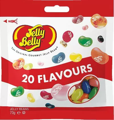 Jelly Belly Ассорти 20 вкусов, 70 г.
