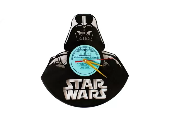 Настенные виниловые часы Star Wars - Darth Vader