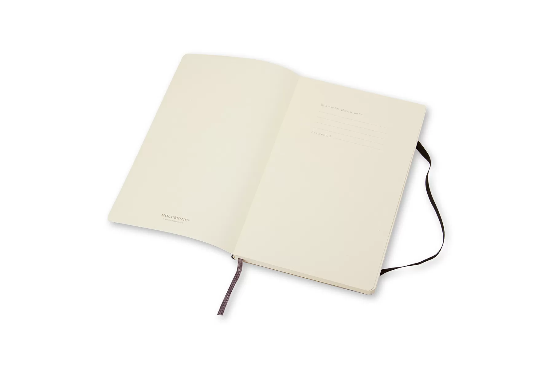 Записная книжка Classic Soft (нелинованная) Large коричневый