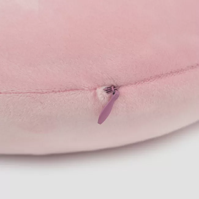 Подушка для путешествий Однотонная (розовая)