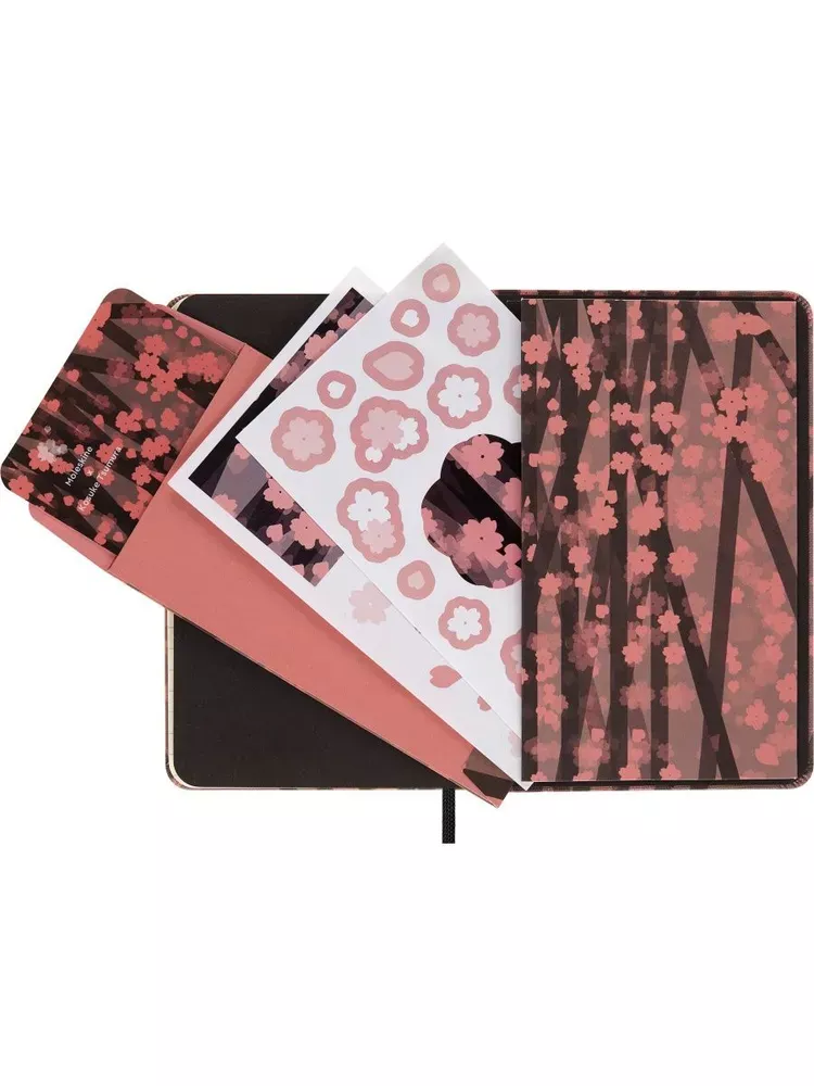 Записная книжка Le Sakura Pocket (в линейку) темно-розовый