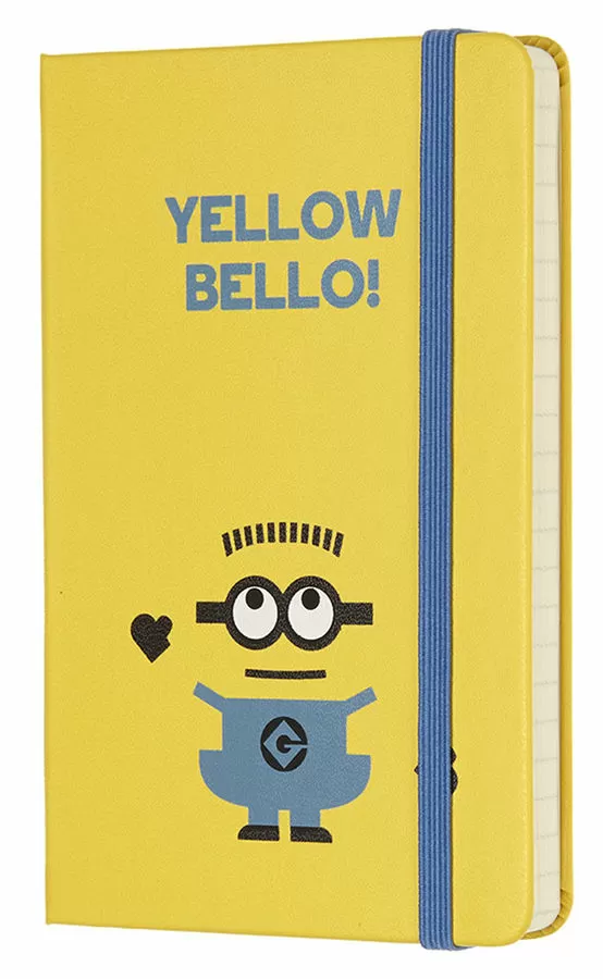 Записная книжка Minions (в линейку) Pocket желтый