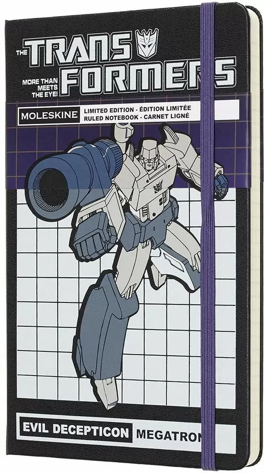 Записная книжка Le Transformers Megatron (в линейку), Large