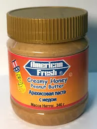 Паста арахисовая American Fresh медоваяя 340 гр