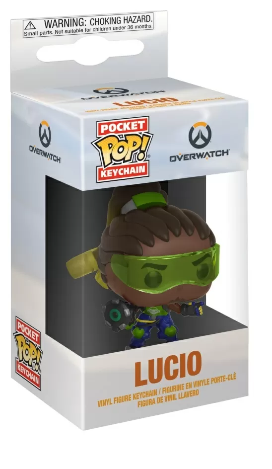 Брелок Funko Pocket POP! Keychain: Overwatch: Lucio 32796-PDQ