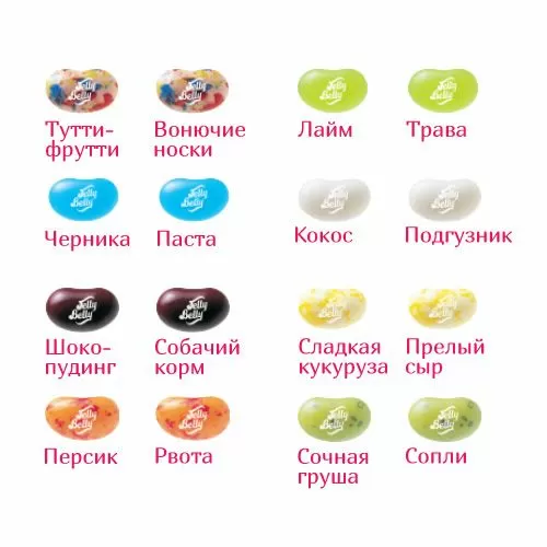Jelly Belly Ассорти Bean Boozled Pack, 54 г.