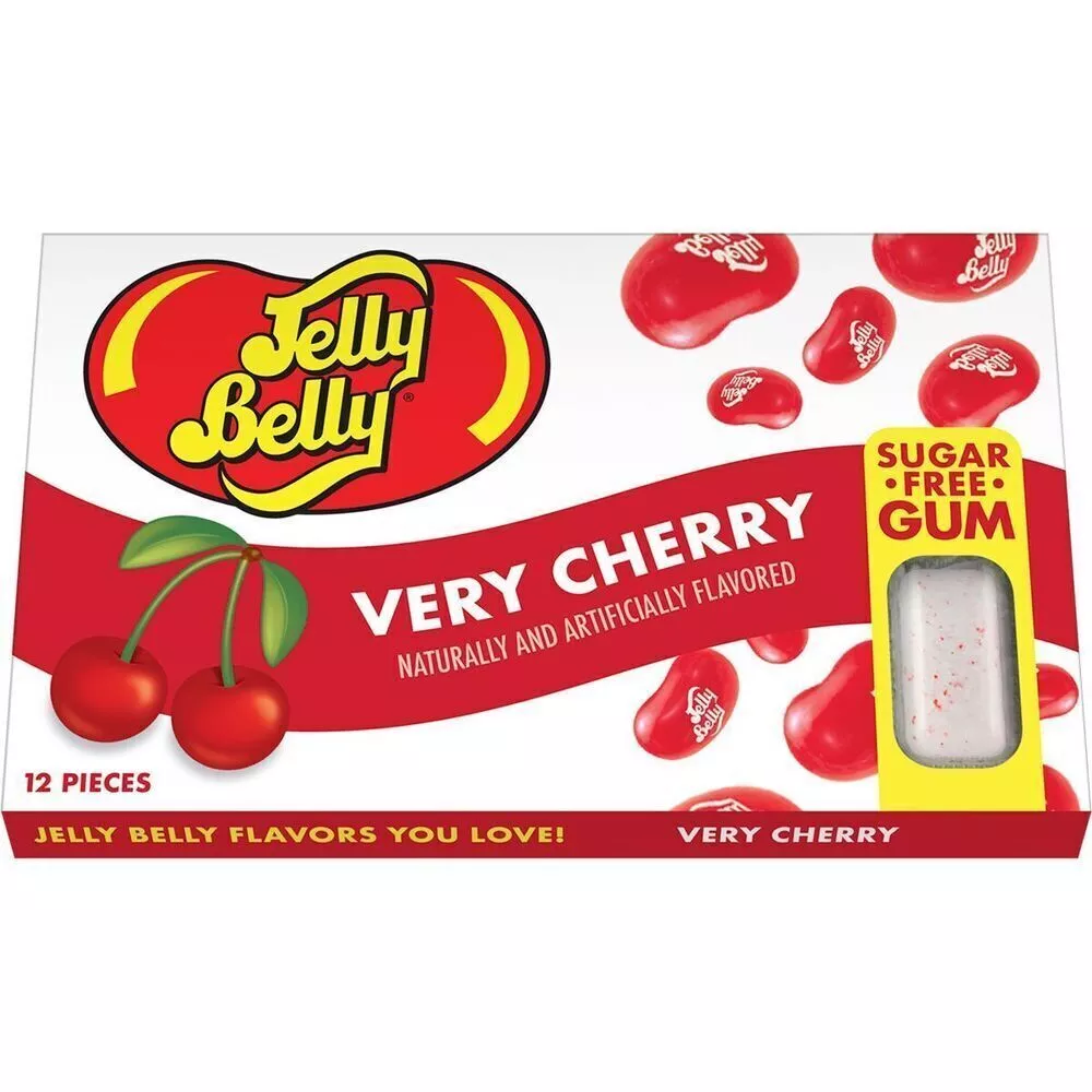 Жевательная резинка Jelly Belly Verry Cherry  Gum со вкусом сладкой вишни