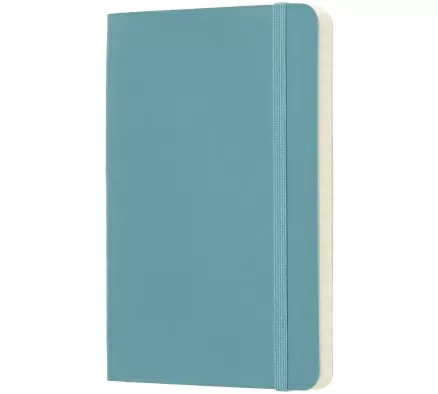 Записная книжка Classic Soft (в линейку) Pocket голубой