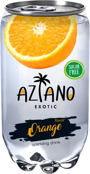 Лимонад Aziano Апельсин 350 мл.