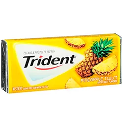 Жевательная резинка Trident Pineapple Gum