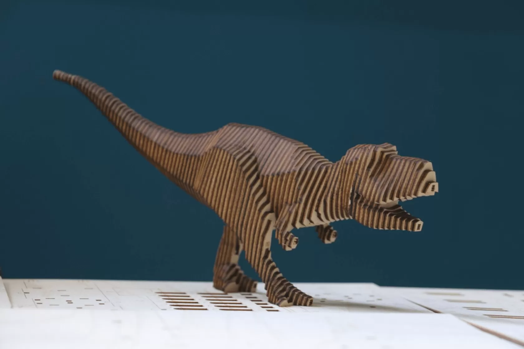 Деревянный конструктор Тираннозавр