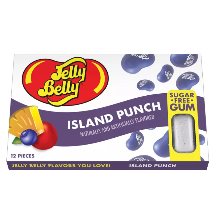 Жевательная резинка Jelly Belly Island Punch Gum со вкусом пунша