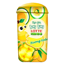 Жевательная резинка Lotte Small Glas Gum Mango