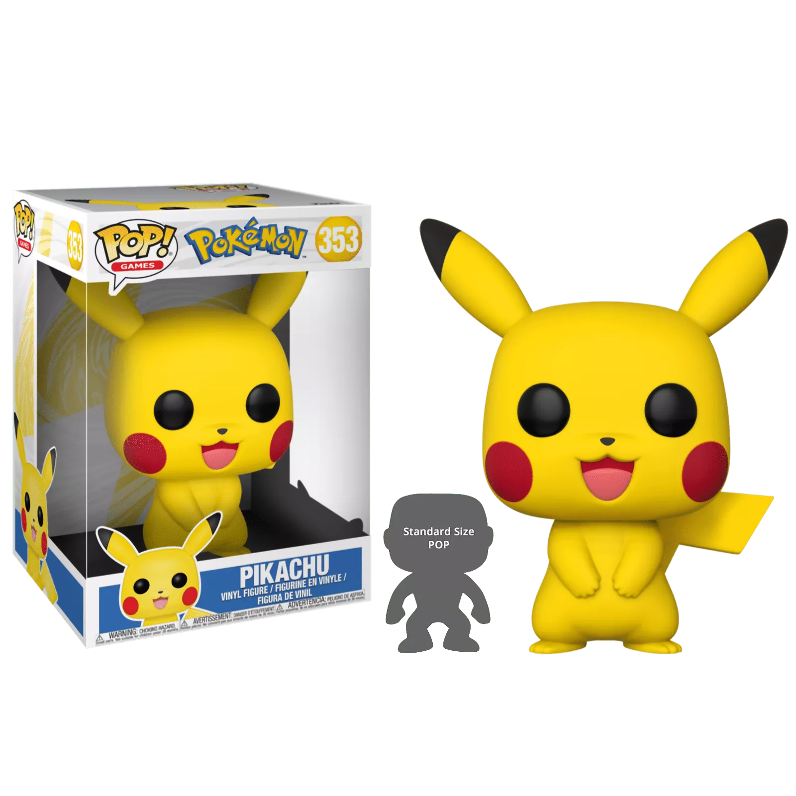 Фигурка Funko POP! Games Pokemon Pikachu 10 (353) 31542