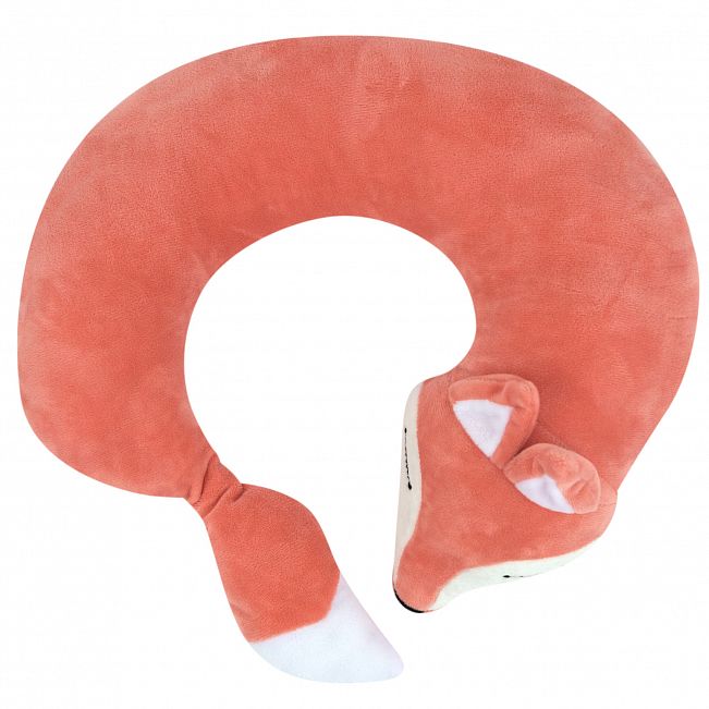 Подушка для путешествий Лиса (розовая)