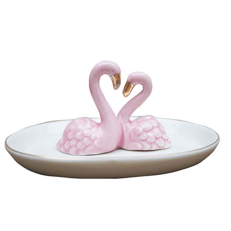 Держатель для украшений Love flamingo