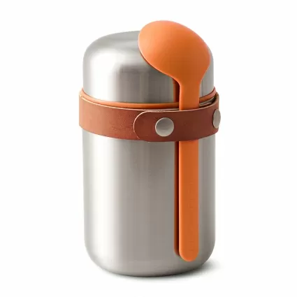 Термос для горячего Food Flask оранжевый