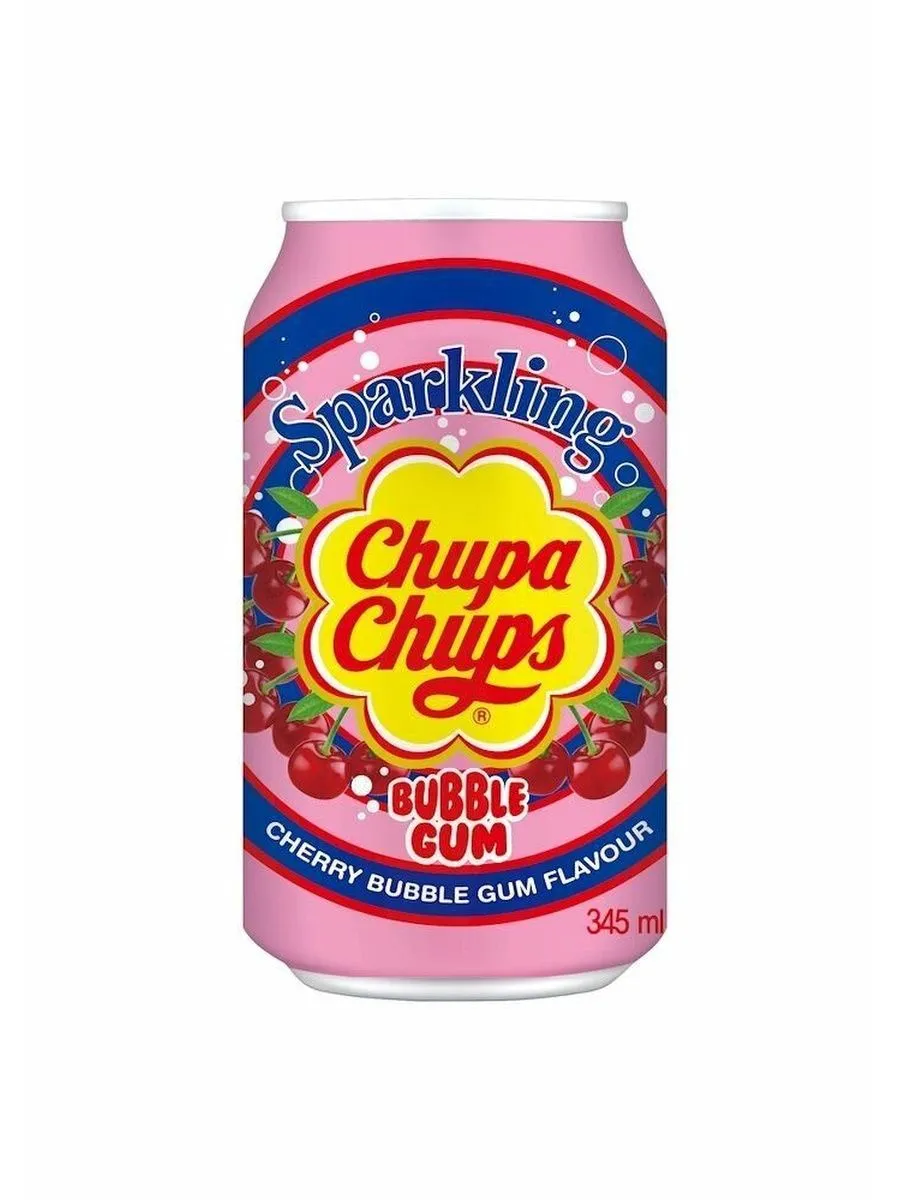 Лимонад Chupa Chups Баблгам/Черри 345 мл.