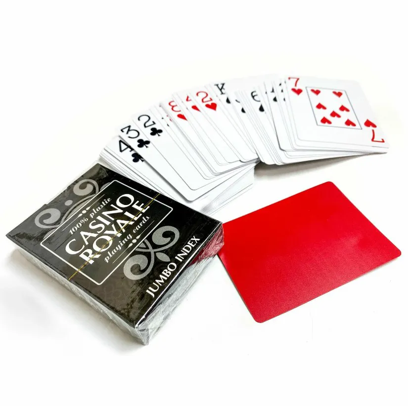 Карты для покера Casino Royale 100% пластик