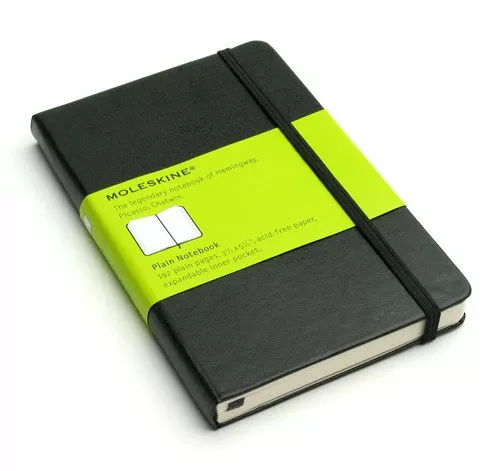 Записная книжка Classic (нелинован) Pocket черная 