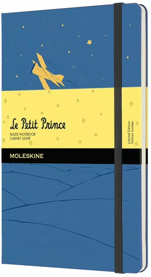 Записная книжка Le Petit Prince (в линейку) Large, синий