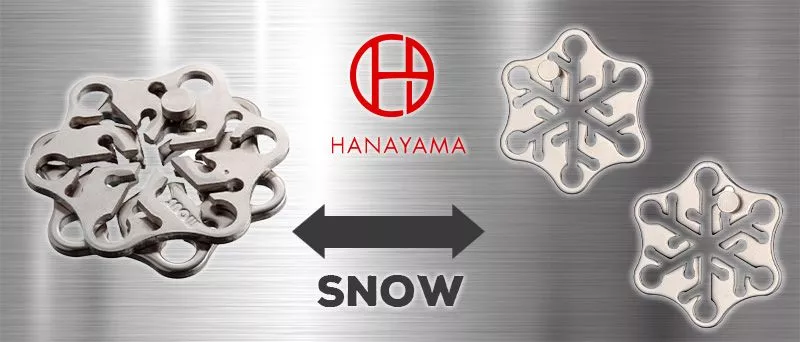 Головоломка Hanayama Snow /Снежинка 2*
