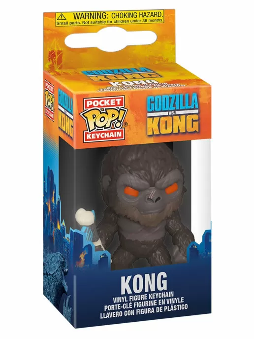 Брелок Funko Pocket POP! Keychain Godzilla Vs Kong Kong w/Battle Axe 50958-PDQ