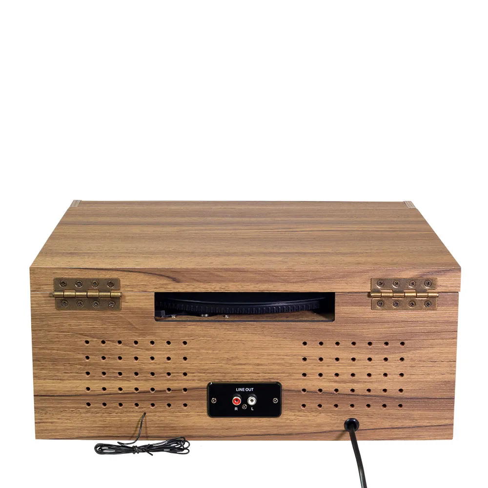 Виниловый проигрыватель Alive Audio FUSION Light Wood c Bluetooth и FM-радио