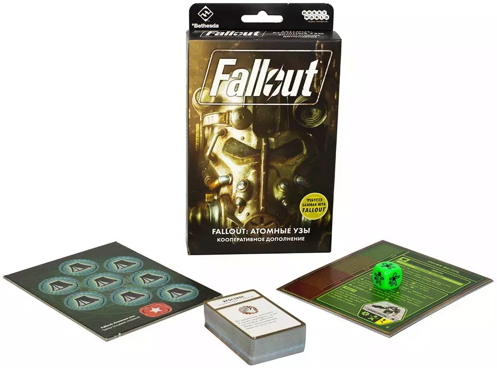 Настольная игра Fallout: Атомные узы