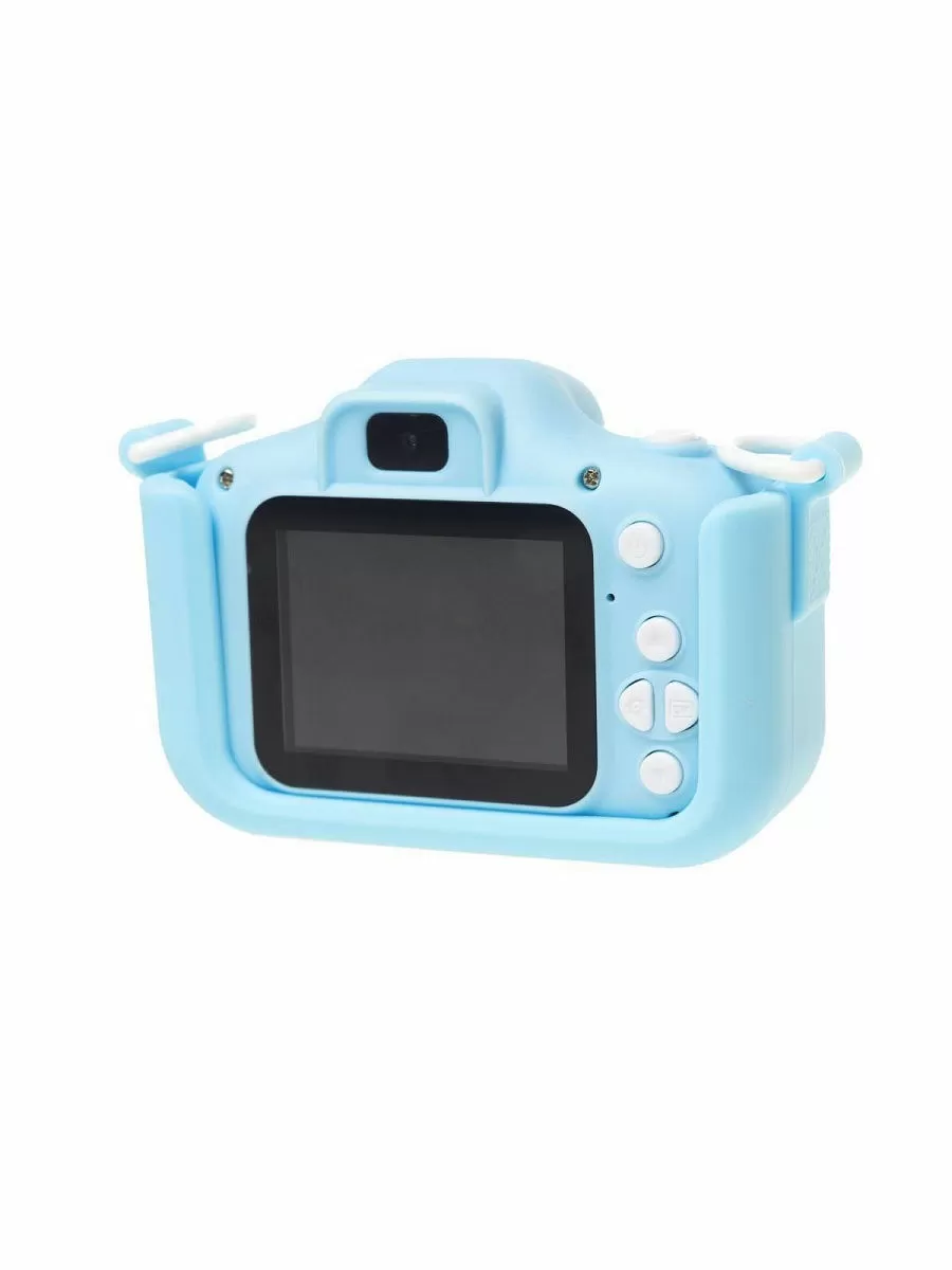 Детский фотоаппарат Childrens Fun Camera Kitty (голубой)