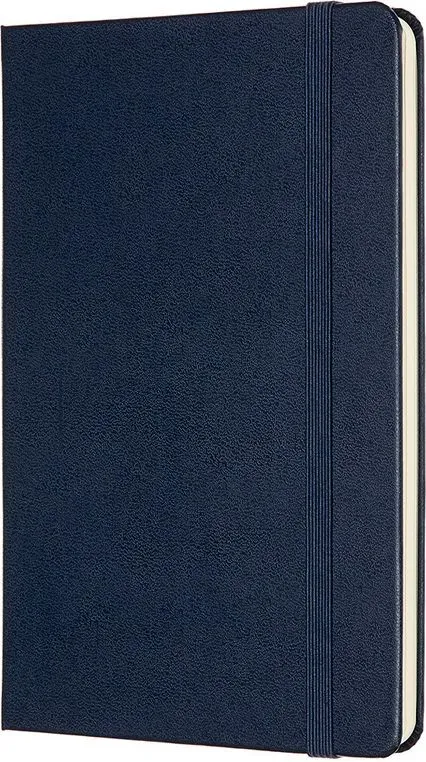 Записная книжка Classic (в точку) Medium синий