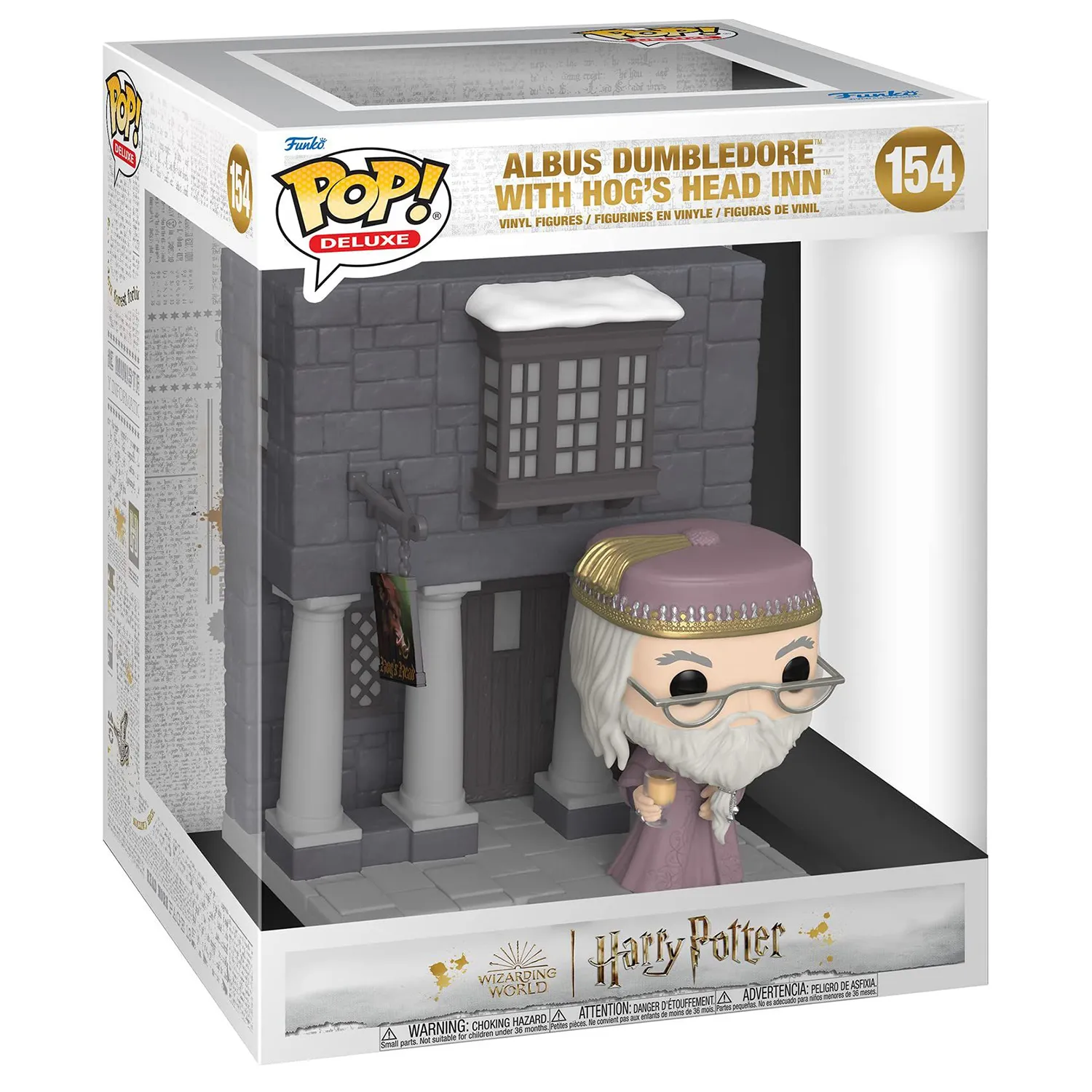 Фигурка Funko POP! Deluxe Harry Potter Hogsmeade Albus Dumbledore w/Hog's Head Inn (154) 65646