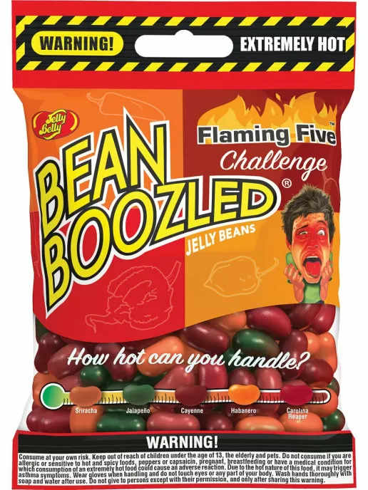 Jelly Belly Ассорти Bean Boozled Flaming Five, 54 гр.