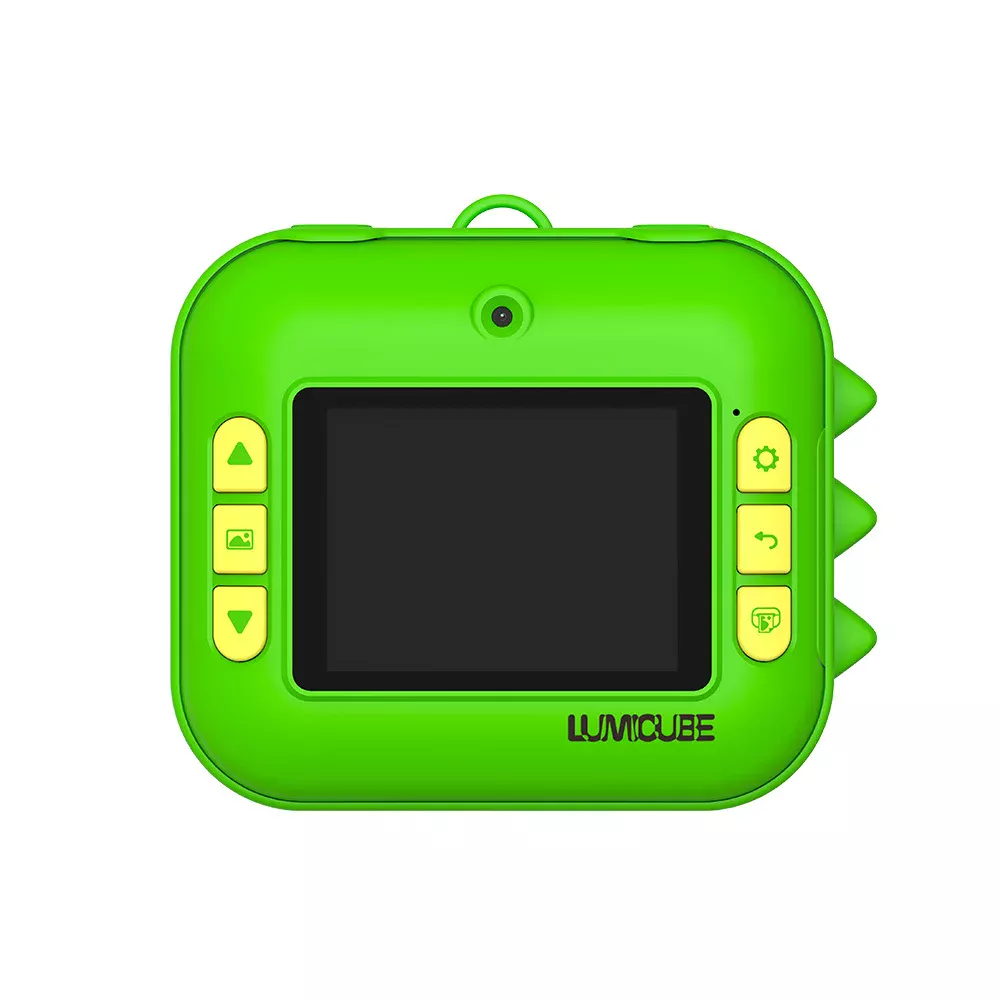 Фотоаппарат моментальной печати LUMICAM DK04 green dino