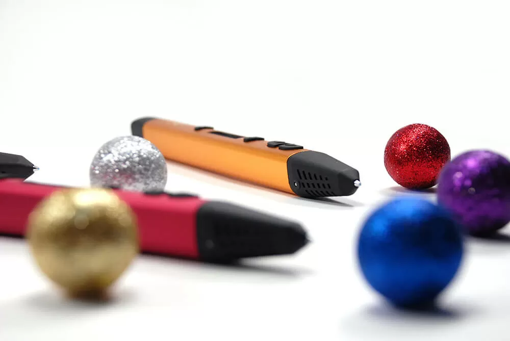 3D ручка Spider Pen Pro, сверкающая малина