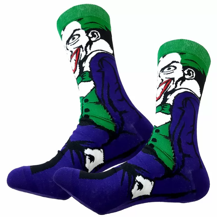 Носки DC Comics Джокер (фиолетовый/зеленый), 40-46