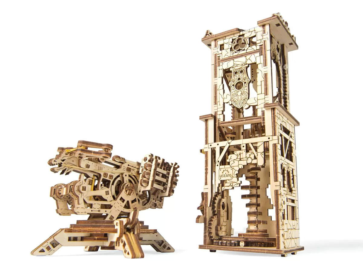 3D-пазл UGears Башня-аркбаллиста