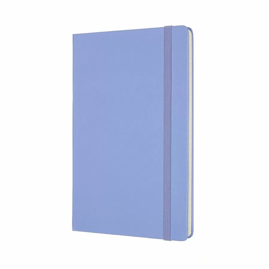 Записная книжка Classic (в линейку) Large голубая гортензия