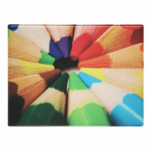 Обложка на студенческий Цветные карандаши