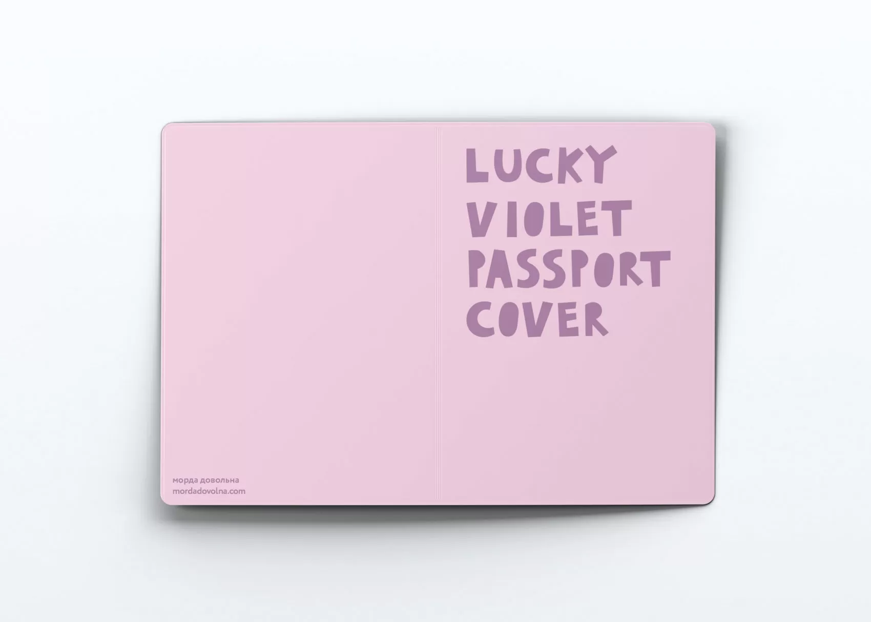 Обложка на паспорт Lucky violet passport cover
