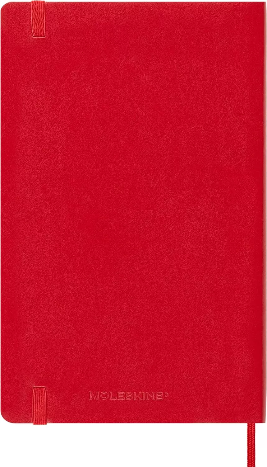 Еженедельник Classic Soft Wknt Large красный 2024