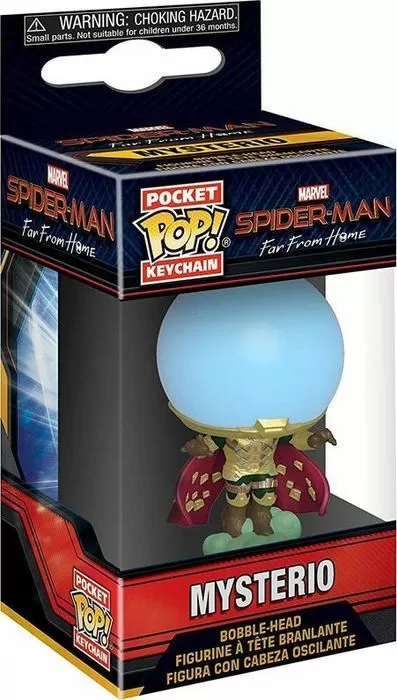 Брелок Funko Pocket POP! Keychain: Marvel: Spider-Man: Far From Home: Mysterio 39363-PDQ