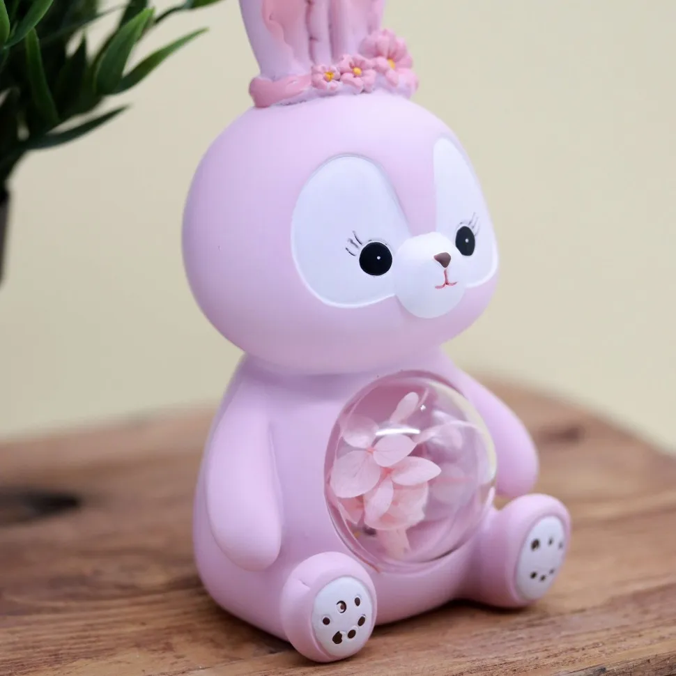 Ночник Flower bunny (pink)