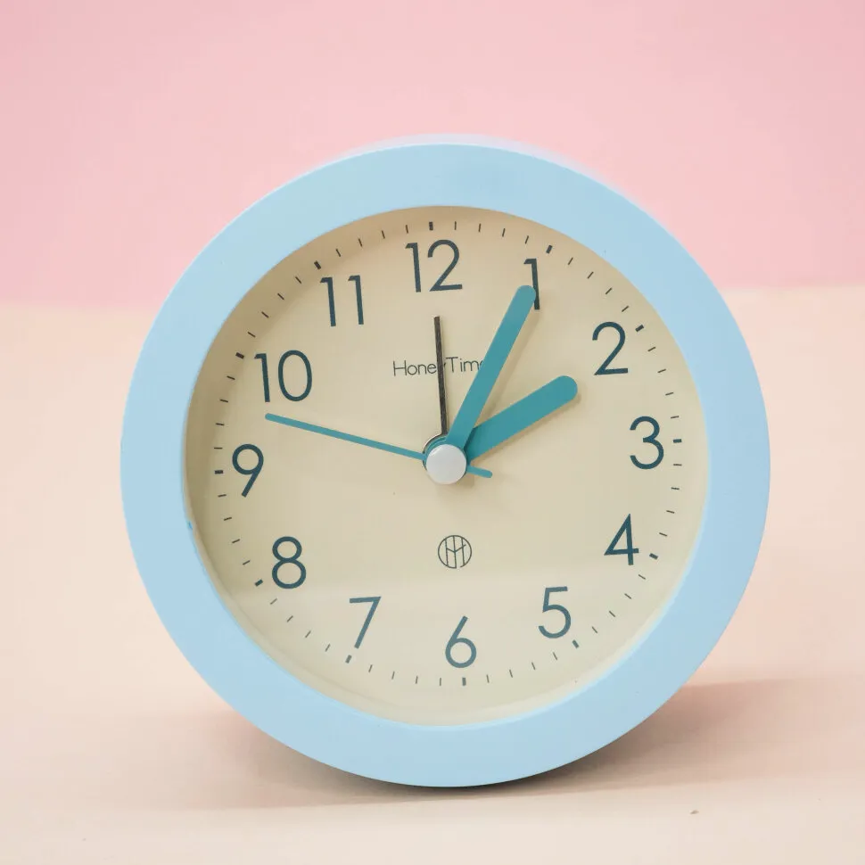 Часы-будильник Style (light blue)