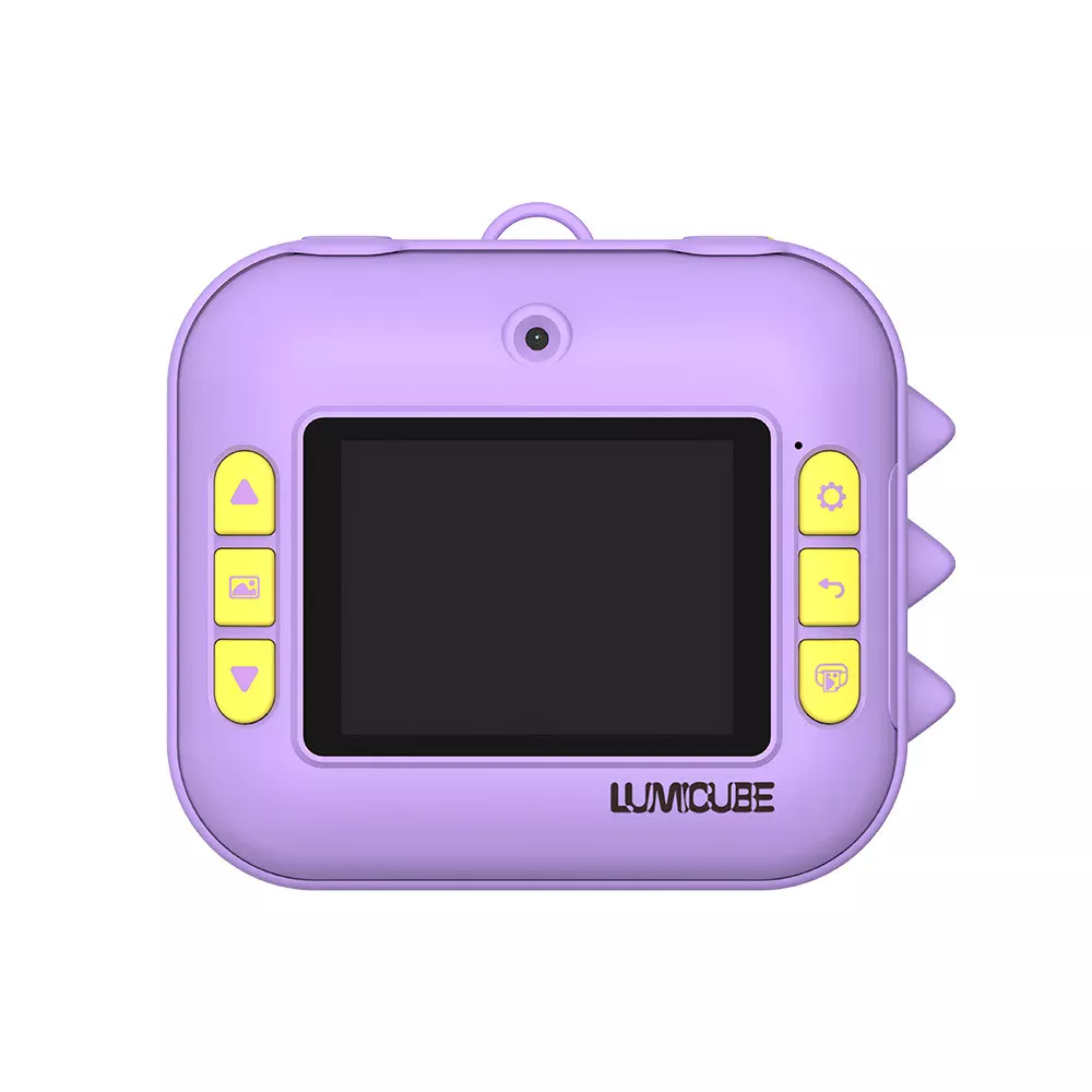 Фотоаппарат моментальной печати LUMICAM DK04 purple dino