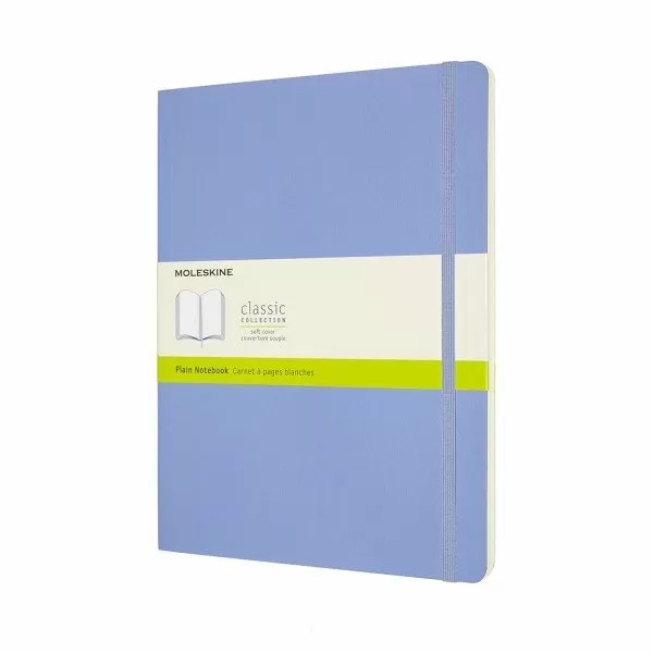 Записная книжка Classic Soft (нелинов) XLarge, голубой